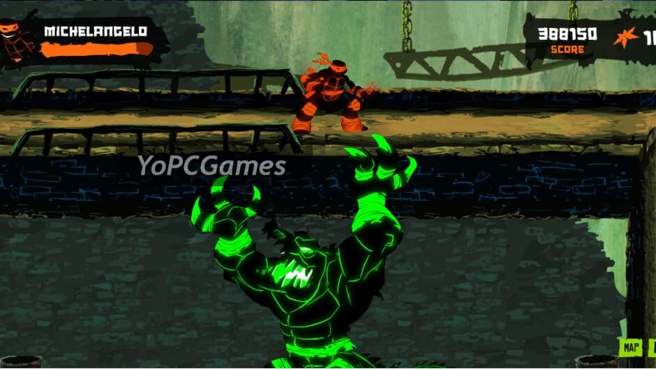Teenage Mutant Ninja Turtles: Dark Horizons Screenshot 2