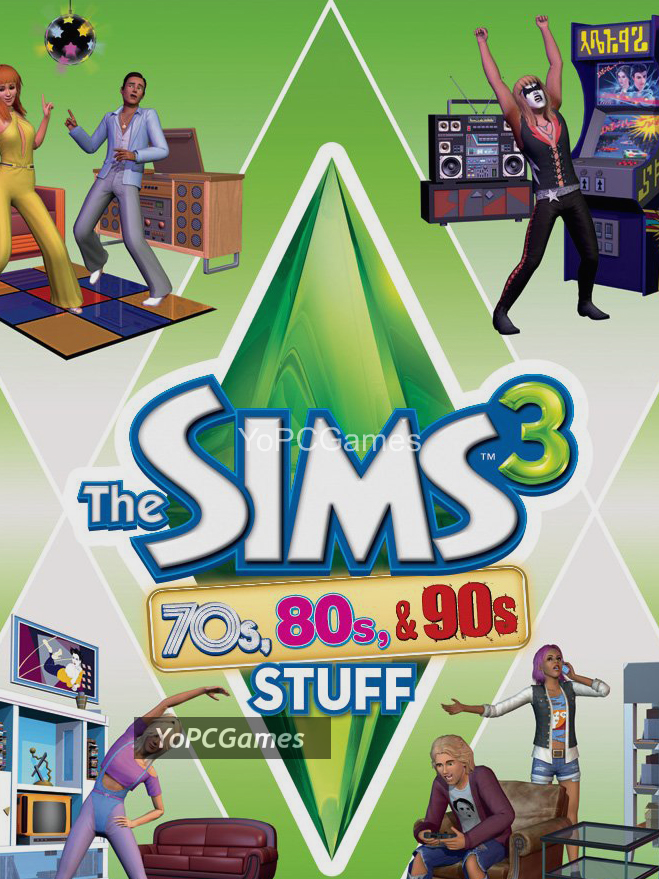 the sims 3: 70s, 80s, & 90s stuff for pc