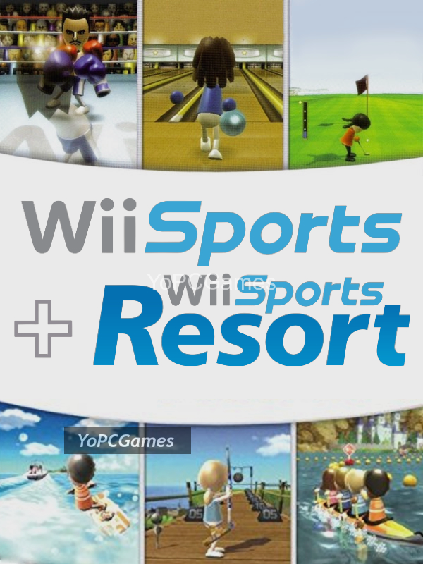 wii sports + wii sports resort cover