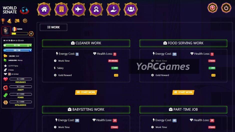 world senate game - free online multiplayer game screenshot 5