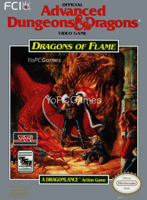 advanced dungeons & dragons: dragons of flame cover