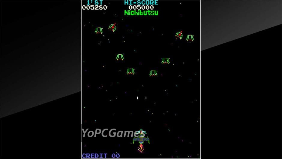 Arcade Archives: Moon Cresta Screenshot 1
