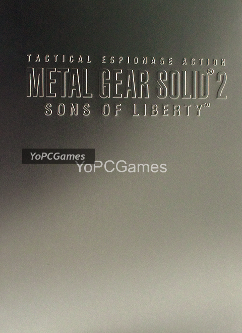 metal gear solid 2: sons of liberty limited edition poster