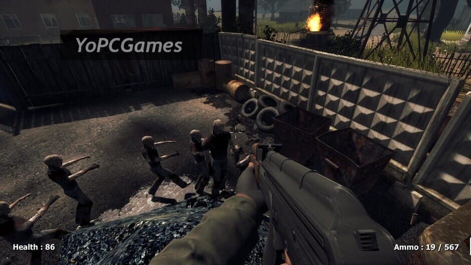 Zombie horde screenshot 1