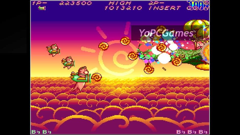 Arcade Archives: Hacha Mecha Fighter Screenshot 3