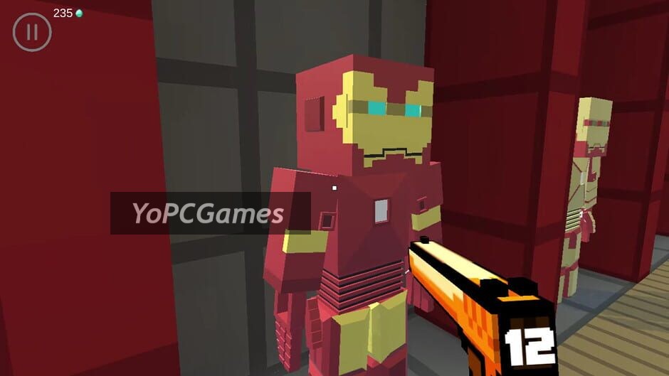 Screenshot 1 of Block Robot mini survival game
