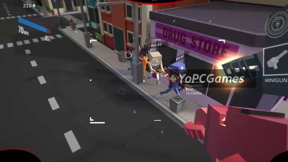 block robot mini survival game screenshot 4