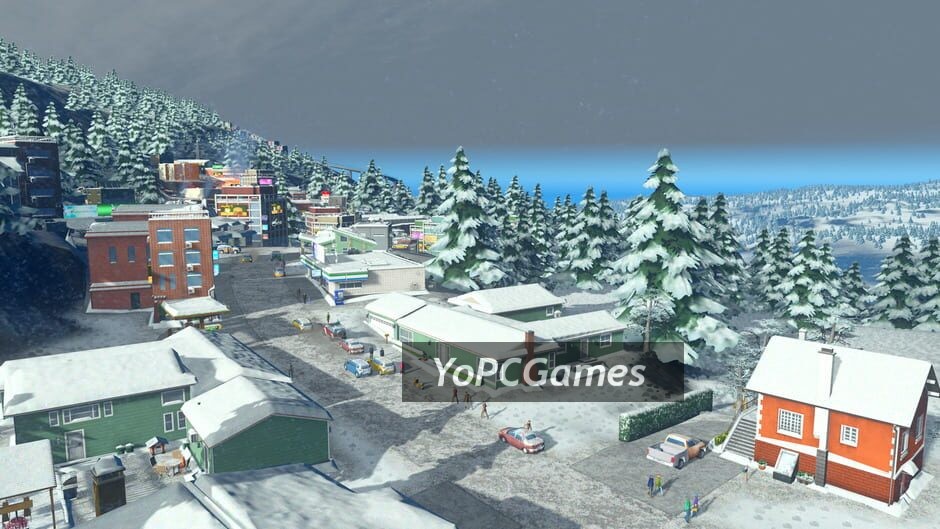 cities: skylines - snowfall screenshot 1