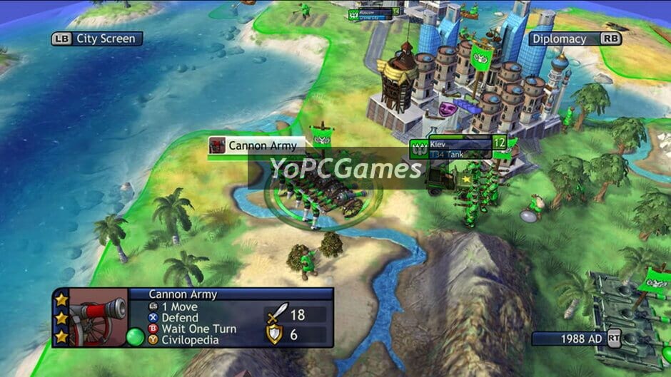 Civilization revolution Screenshot 2