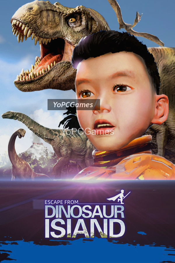 escape from dinosaur island poster