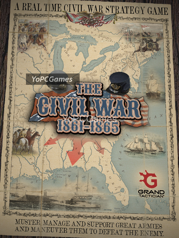 grand tactician: the civil war (1861-1865) cover