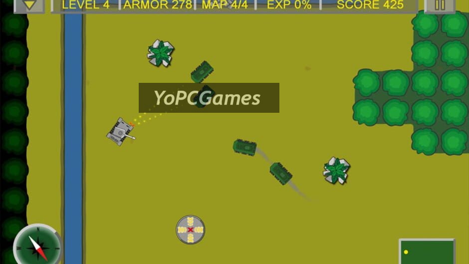 Screenshot of the gray tank 5