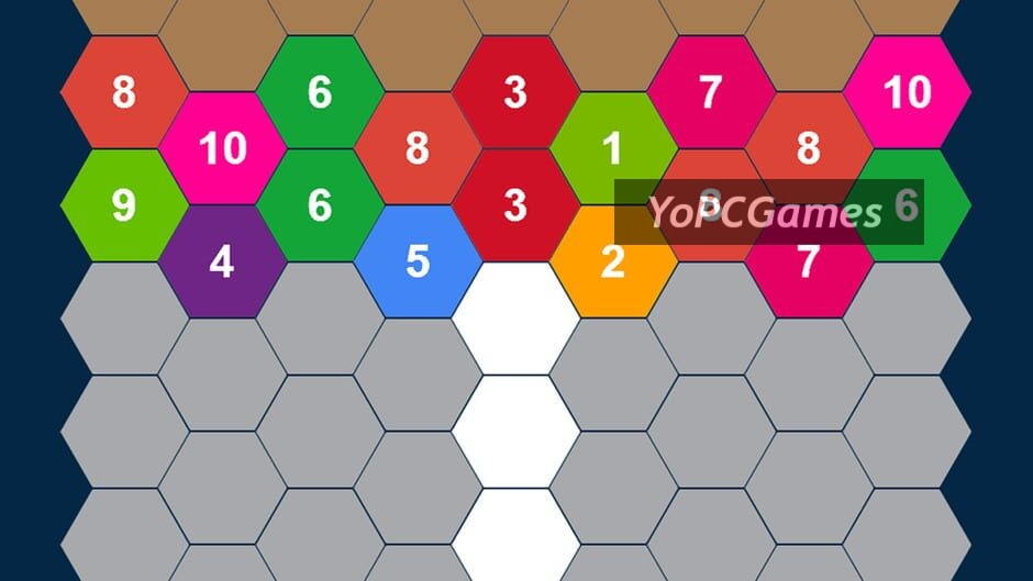 Hexa attack puzzle: shoot and merge numbers Screenshot 3