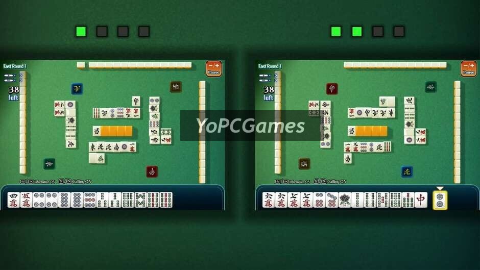 Screenshot of Japanese mahjong 5