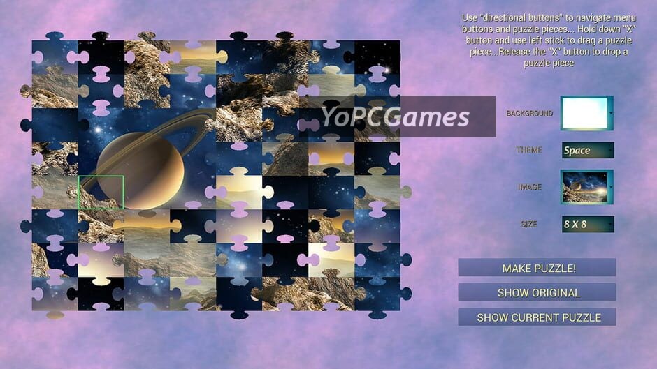 Jigsaw consolation screenshot 4
