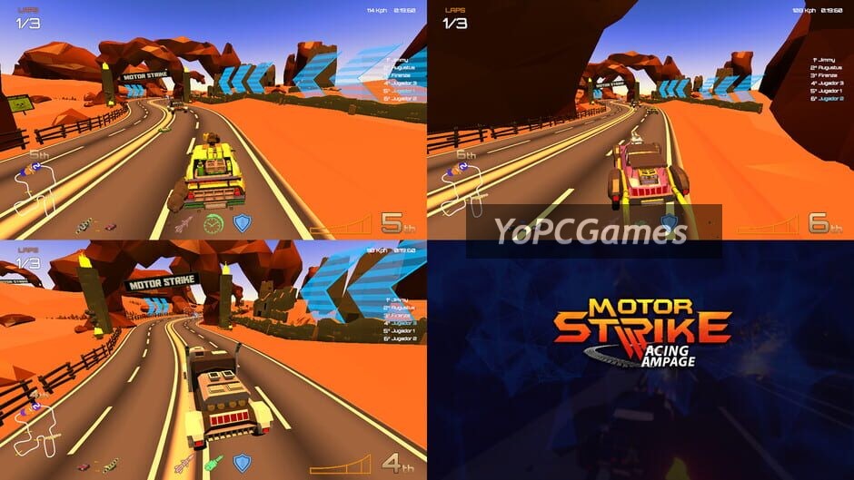 Motor Strike: Racing rampage Screenshot 2