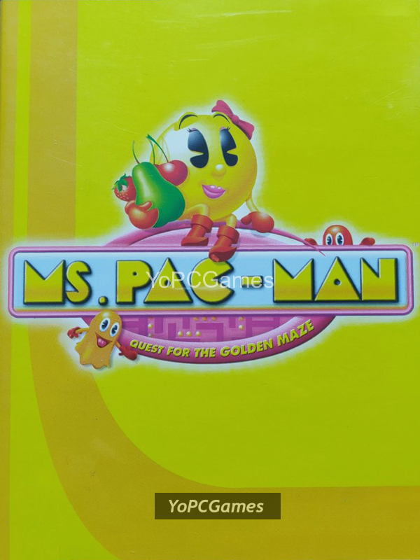 ms. pac-man: quest for the golden maze cover