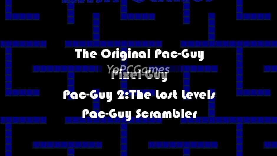 Screenshot of Pac package 1