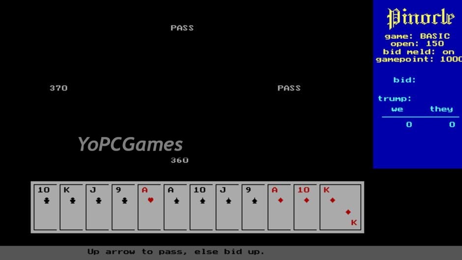 pinocle games screenshot 3