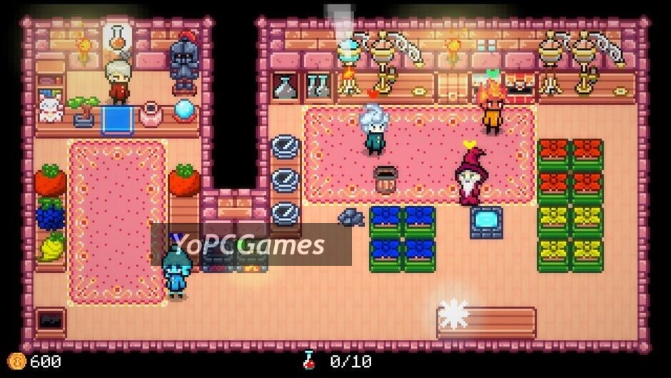 Screenshot of potion party 1