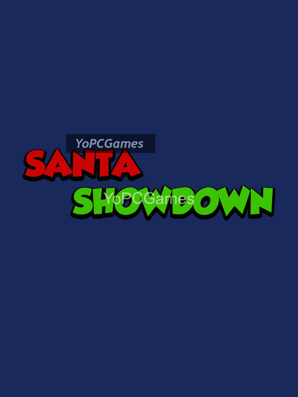 santa showdown poster