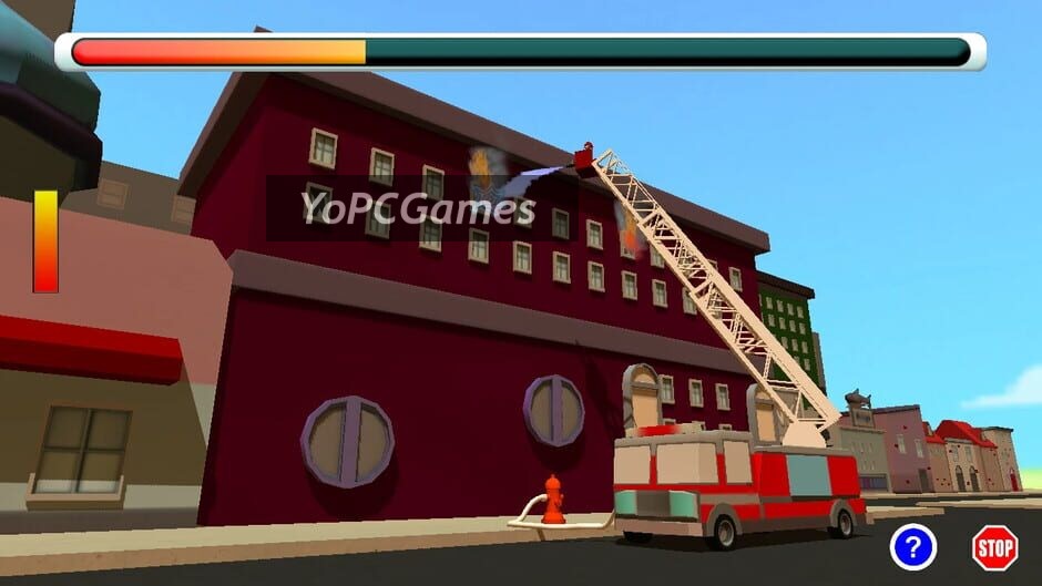 Screenshot of truck game 1