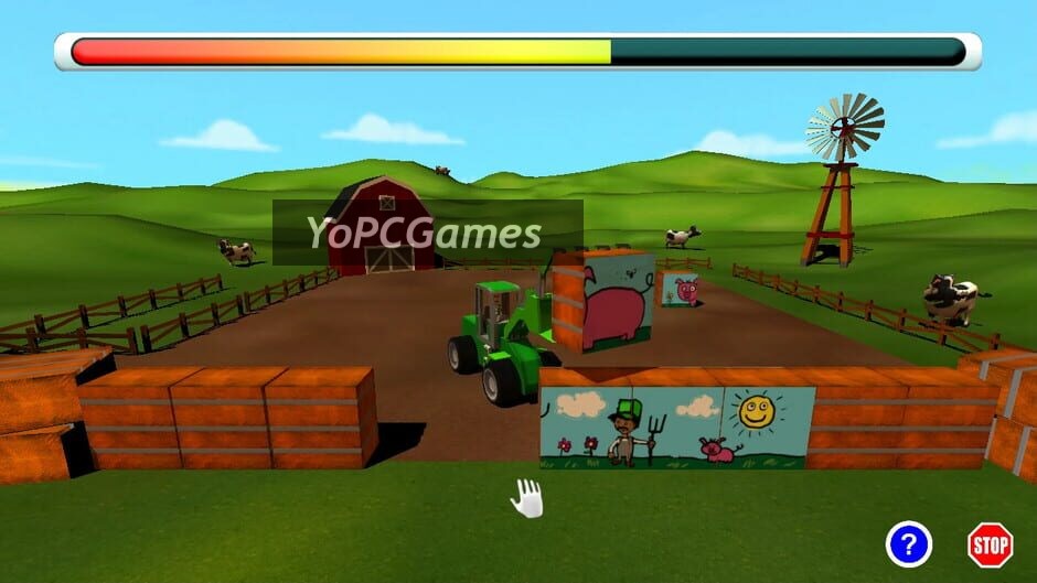 Screenshot of truck game 2
