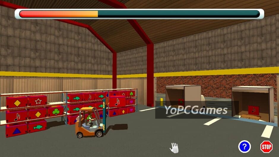 Screenshot of truck game 3
