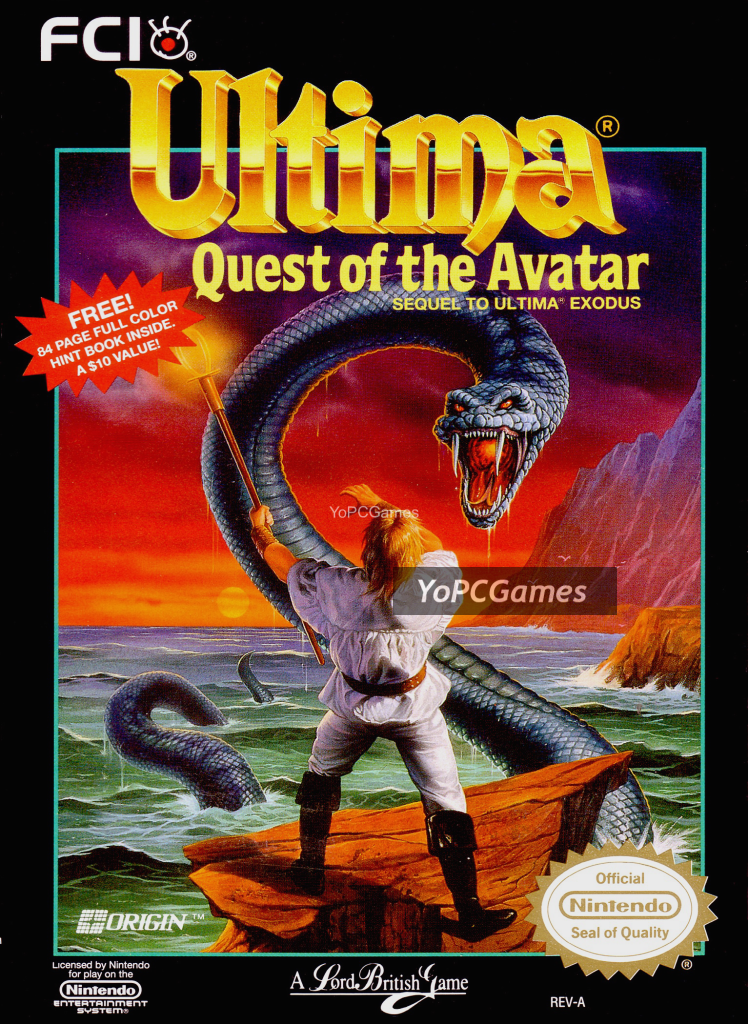 ultima: quest of the avatar poster