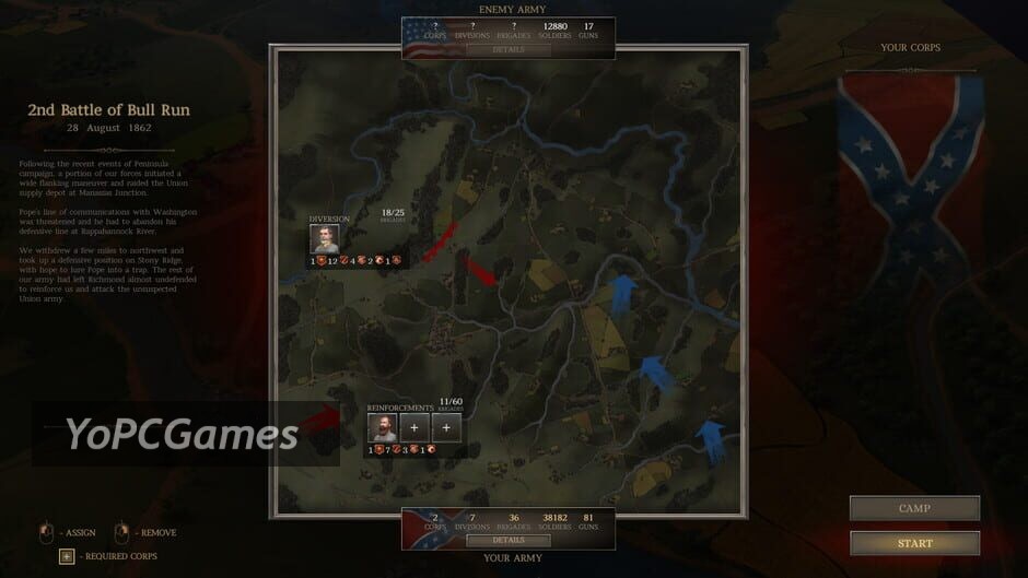 ultimate general: civil war screenshot 2