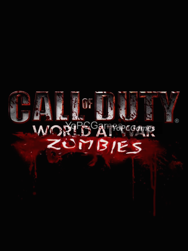call of duty: world at war - zombies poster
