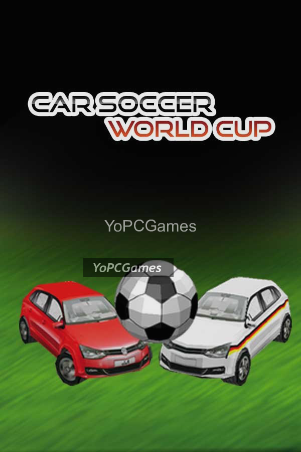 car soccer world cup poster