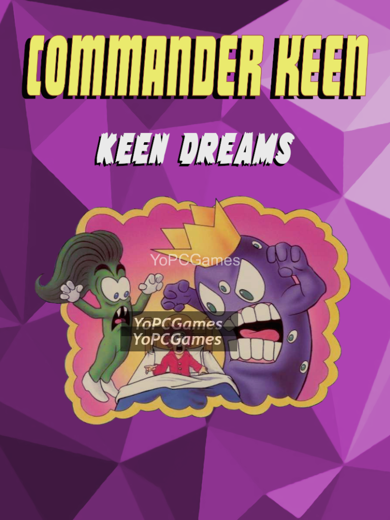 commander keen: keen dreams poster