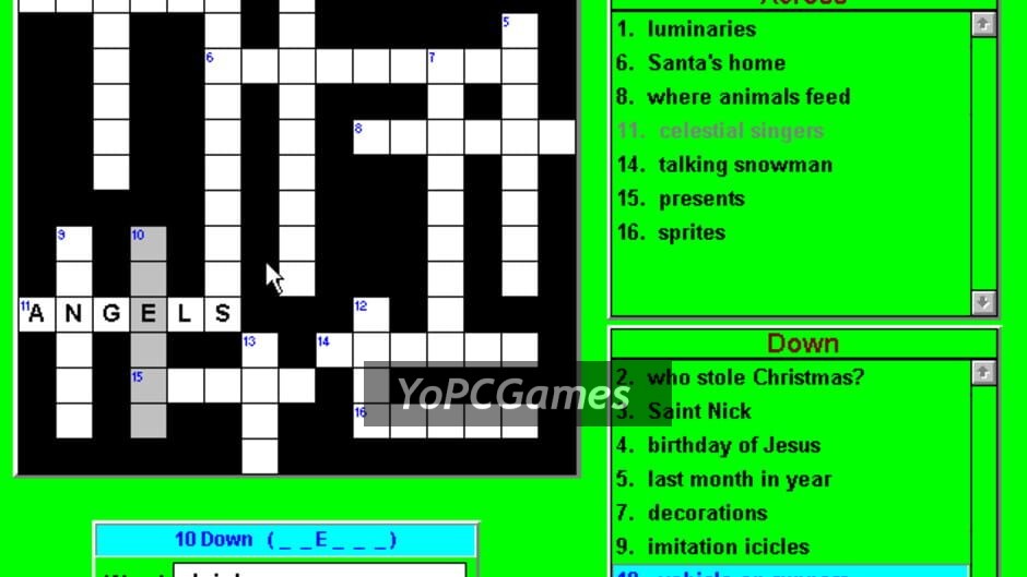crosswords & more for windows screenshot 1
