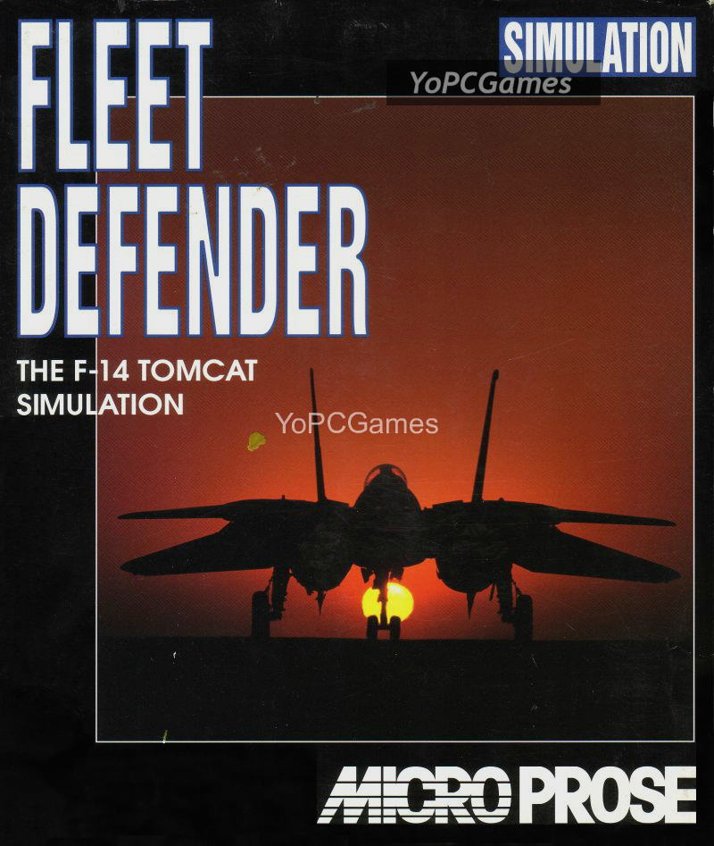 fleet defender: the f-14 tomcat simulation pc game