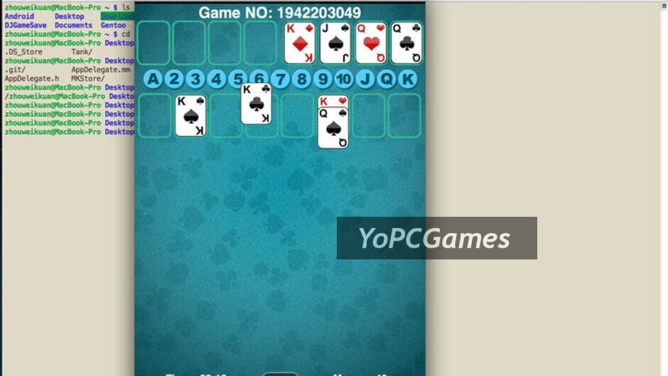 freecell - card game screenshot 2