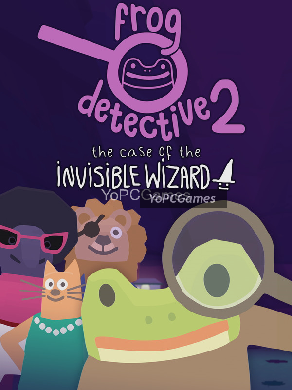 frog detective 2: the case of the invisible wizard poster