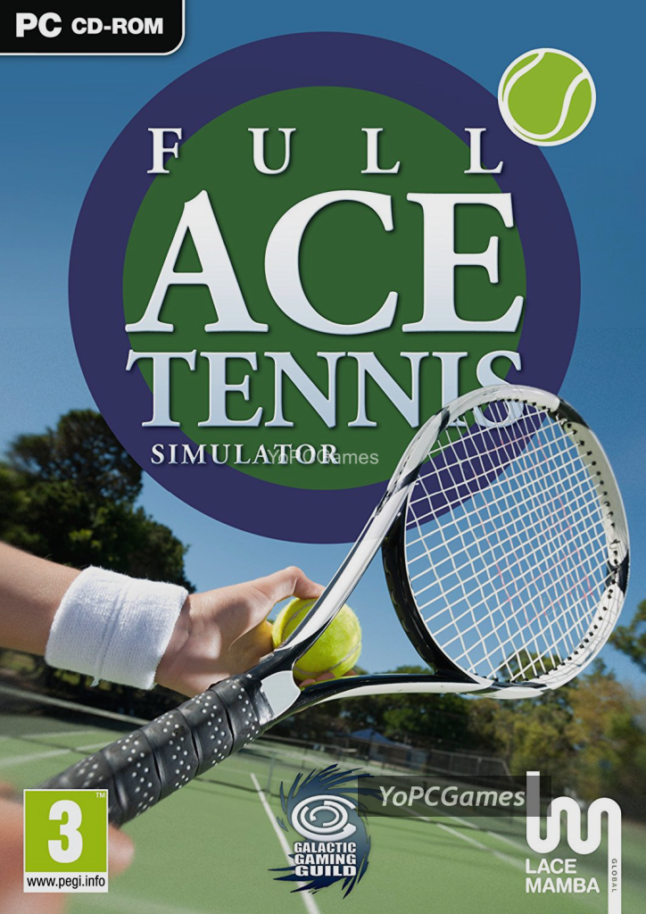 full ace tennis simulator poster