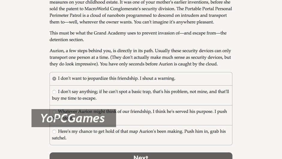 grand academy for future villains screenshot 1