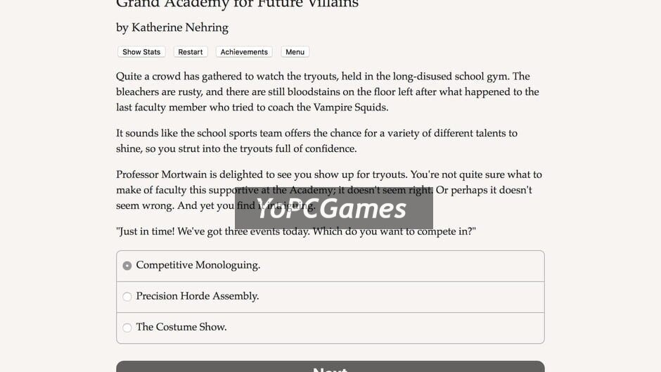 grand academy for future villains screenshot 2