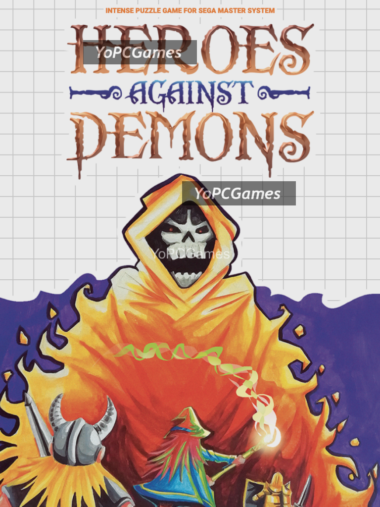 heroes against demons poster