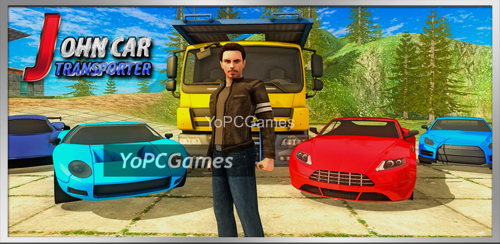 john: car transporter truck 3d game