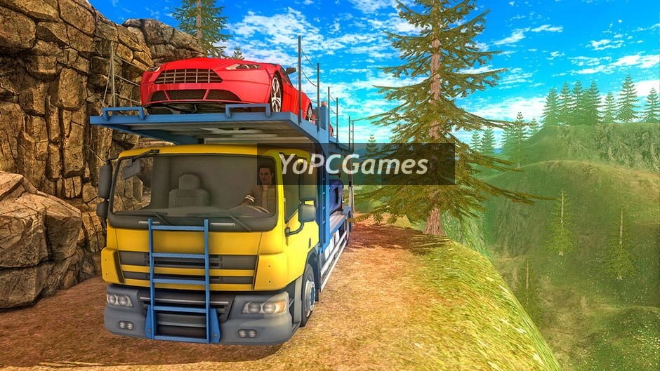 john: car transporter truck 3d screenshot 1