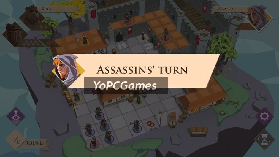 king and assassins: the board game screenshot 1