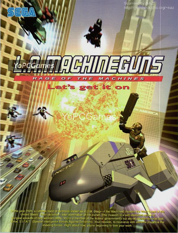 l.a. machineguns: rage of the machines for pc