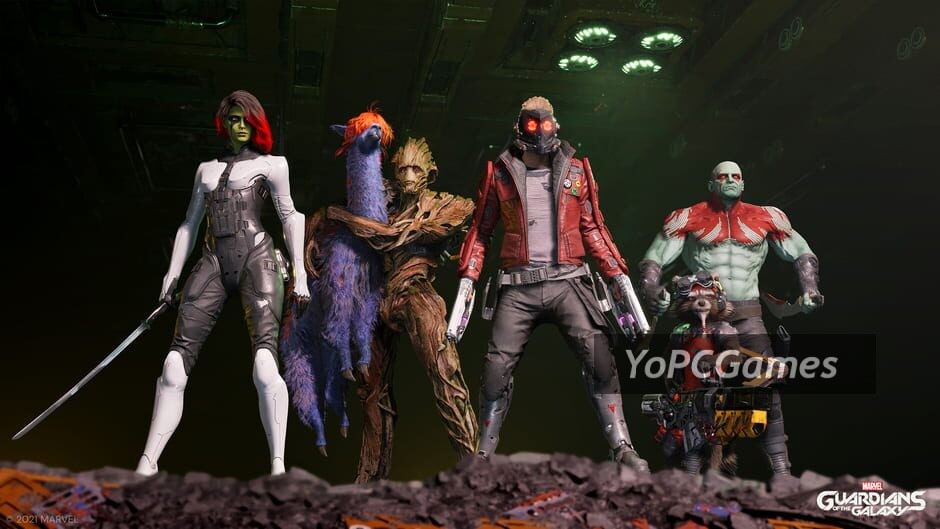 marvel’s guardians of the galaxy screenshot 1