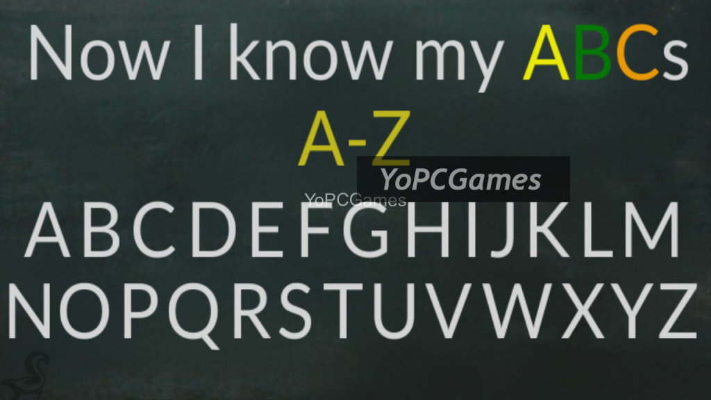 now i know my abcs game