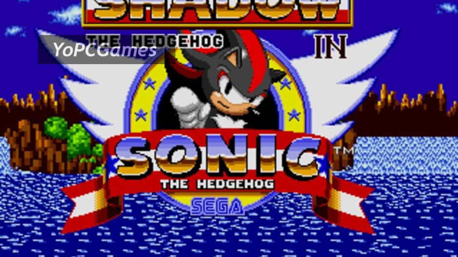shadow the hedgehog in sonic the hedgehog screenshot 1