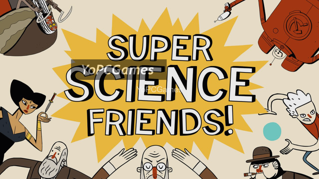 super science friends poster