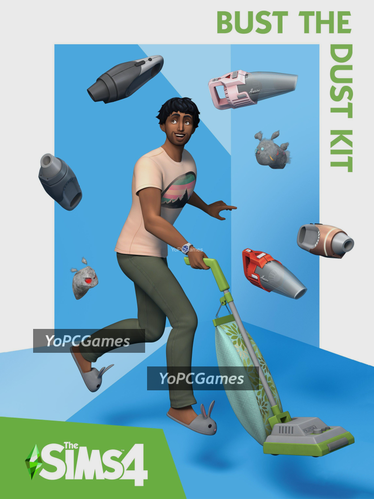 the sims 4: bust the dust kit poster